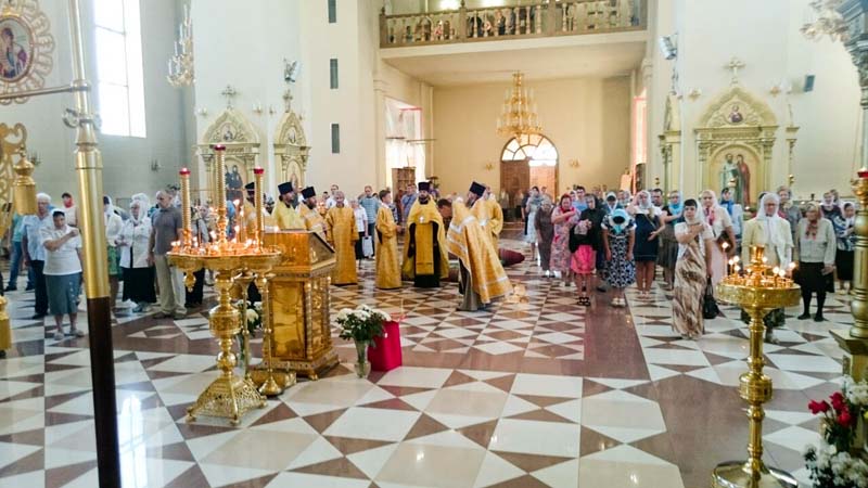 Всенощное бдение в Храме Казанской иконы Божией Матери г. Саранск